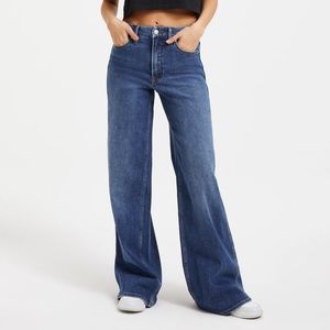 Good Skate Good American Wide Leg Jean